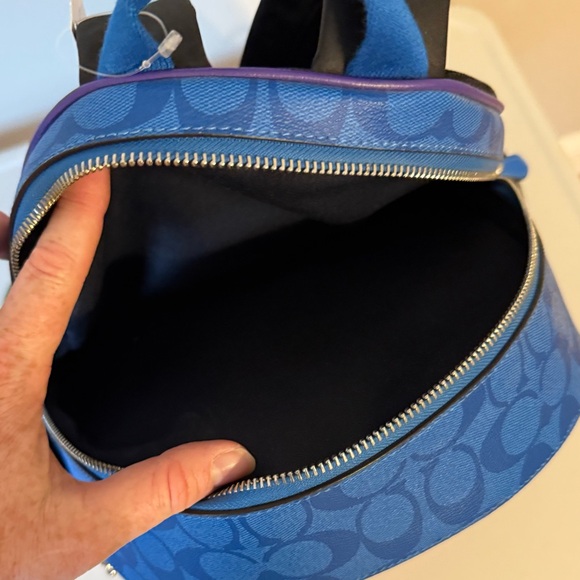 Coach Court Backpack In Blocked Signature Canvas
— - Picture 7 of 9